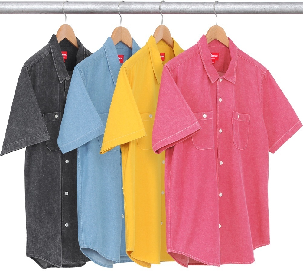 Classic Logo Denim Shirt